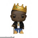 Funko Pop Rocks Music Notorious B.I.G. with Crown Collectible Figure Multicolor Multicolor B07DFRZKYR